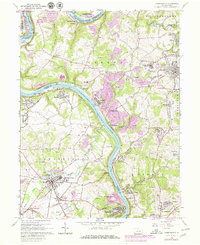 Download a high-resolution, GPS-compatible USGS topo map for Carmichaels, PA (1979 edition)