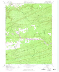 Download a high-resolution, GPS-compatible USGS topo map for Carroll, PA (1974 edition)