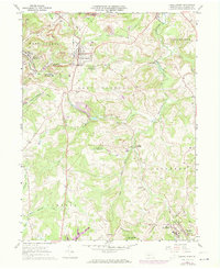 Download a high-resolution, GPS-compatible USGS topo map for Carrolltown, PA (1973 edition)
