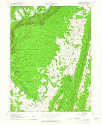 Download a high-resolution, GPS-compatible USGS topo map for Cassville, PA (1965 edition)