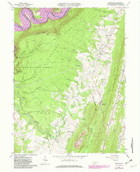 Download a high-resolution, GPS-compatible USGS topo map for Cassville, PA (1982 edition)