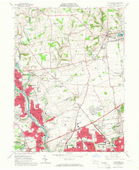 Download a high-resolution, GPS-compatible USGS topo map for Catasauqua, PA (1966 edition)