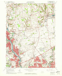 Download a high-resolution, GPS-compatible USGS topo map for Catasauqua, PA (1972 edition)
