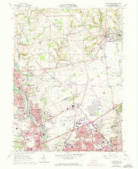 Download a high-resolution, GPS-compatible USGS topo map for Catasauqua, PA (1973 edition)