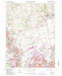 Download a high-resolution, GPS-compatible USGS topo map for Catasauqua, PA (1984 edition)