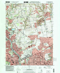 Download a high-resolution, GPS-compatible USGS topo map for Catasauqua, PA (2001 edition)