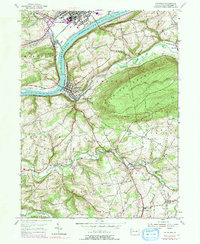 Download a high-resolution, GPS-compatible USGS topo map for Catawissa, PA (1991 edition)