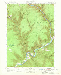 Download a high-resolution, GPS-compatible USGS topo map for Cedar Run, PA (1969 edition)