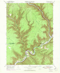 Download a high-resolution, GPS-compatible USGS topo map for Cedar Run, PA (1972 edition)