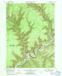 Download a high-resolution, GPS-compatible USGS topo map for Cedar Run, PA (1992 edition)