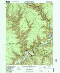 Download a high-resolution, GPS-compatible USGS topo map for Cedar Run, PA (1998 edition)