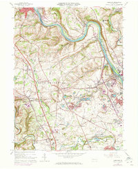 Download a high-resolution, GPS-compatible USGS topo map for Cementon, PA (1973 edition)