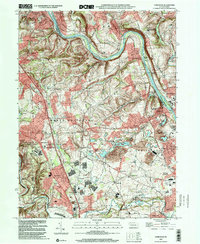 Download a high-resolution, GPS-compatible USGS topo map for Cementon, PA (2001 edition)
