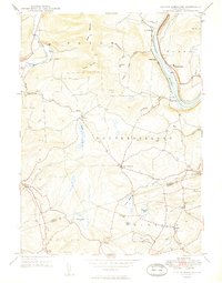 Download a high-resolution, GPS-compatible USGS topo map for Center Moreland, PA (1949 edition)