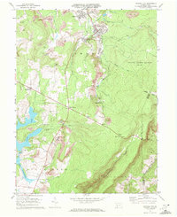 Download a high-resolution, GPS-compatible USGS topo map for Central City, PA (1972 edition)