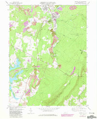 Download a high-resolution, GPS-compatible USGS topo map for Central City, PA (1982 edition)