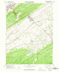 Download a high-resolution, GPS-compatible USGS topo map for Centre Hall, PA (1973 edition)