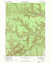 Download a high-resolution, GPS-compatible USGS topo map for Cherry Springs, PA (1972 edition)