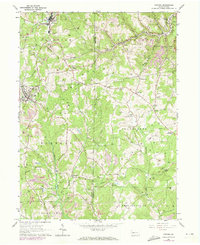 Download a high-resolution, GPS-compatible USGS topo map for Chicora, PA (1973 edition)