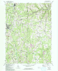 Download a high-resolution, GPS-compatible USGS topo map for Chicora, PA (1993 edition)