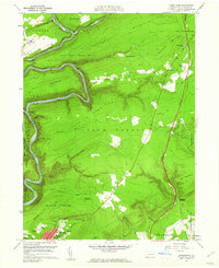 Download a high-resolution, GPS-compatible USGS topo map for Christmans, PA (1962 edition)