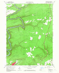 Download a high-resolution, GPS-compatible USGS topo map for Christmans, PA (1967 edition)