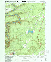 Download a high-resolution, GPS-compatible USGS topo map for Christmans, PA (1999 edition)