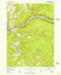 Download a high-resolution, GPS-compatible USGS topo map for Clarendon, PA (1956 edition)