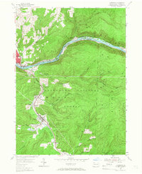 Download a high-resolution, GPS-compatible USGS topo map for Clarendon, PA (1966 edition)
