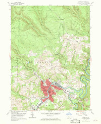 Download a high-resolution, GPS-compatible USGS topo map for Clearfield, PA (1970 edition)