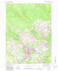 Download a high-resolution, GPS-compatible USGS topo map for Clearfield, PA (1981 edition)