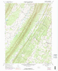 Download a high-resolution, GPS-compatible USGS topo map for Clearville, PA (1990 edition)