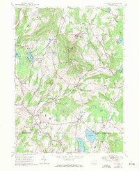 Download a high-resolution, GPS-compatible USGS topo map for Clifford, PA (1971 edition)