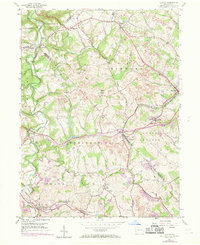 Download a high-resolution, GPS-compatible USGS topo map for Clinton, PA (1969 edition)