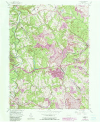 Download a high-resolution, GPS-compatible USGS topo map for Clinton, PA (1990 edition)