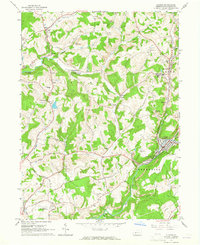 Download a high-resolution, GPS-compatible USGS topo map for Clymer, PA (1965 edition)