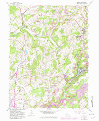 Download a high-resolution, GPS-compatible USGS topo map for Clymer, PA (1982 edition)