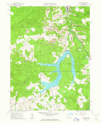 Download a high-resolution, GPS-compatible USGS topo map for Coalport, PA (1963 edition)