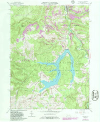 Download a high-resolution, GPS-compatible USGS topo map for Coalport, PA (1986 edition)