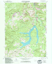 Download a high-resolution, GPS-compatible USGS topo map for Coalport, PA (1994 edition)
