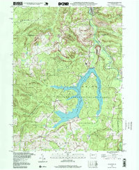 Download a high-resolution, GPS-compatible USGS topo map for Coalport, PA (1999 edition)