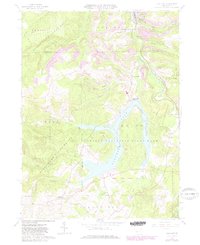 Download a high-resolution, GPS-compatible USGS topo map for Coalport, PA (1982 edition)