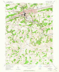 Download a high-resolution, GPS-compatible USGS topo map for Coatesville, PA (1965 edition)