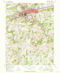 Download a high-resolution, GPS-compatible USGS topo map for Coatesville, PA (1969 edition)