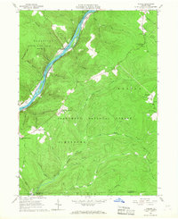 Download a high-resolution, GPS-compatible USGS topo map for Cobham, PA (1967 edition)