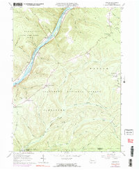 Download a high-resolution, GPS-compatible USGS topo map for Cobham, PA (1977 edition)