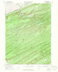 Download a high-resolution, GPS-compatible USGS topo map for Coburn, PA (1971 edition)