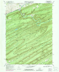 Download a high-resolution, GPS-compatible USGS topo map for Coburn, PA (1988 edition)