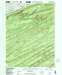 Download a high-resolution, GPS-compatible USGS topo map for Coburn, PA (1999 edition)