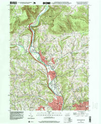 Download a high-resolution, GPS-compatible USGS topo map for Cogan Station, PA (1999 edition)